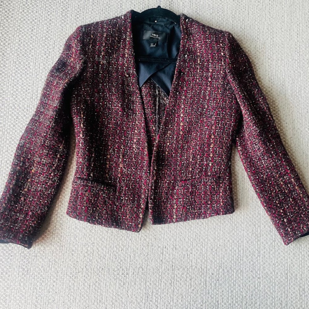 Mango Tweed Jacket - Houndstooth - image 1